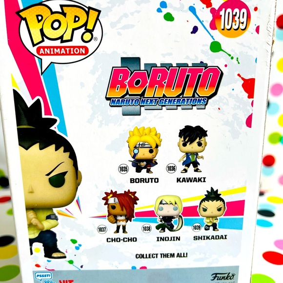 Funko Pop! Shikadai Nara Boruto Naruto Next Generations #1039 - Picture 3 of 4